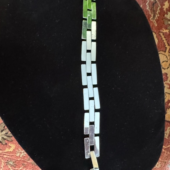 Vintage Armani Exchange geometric link bracelet - Picture 6 of 6